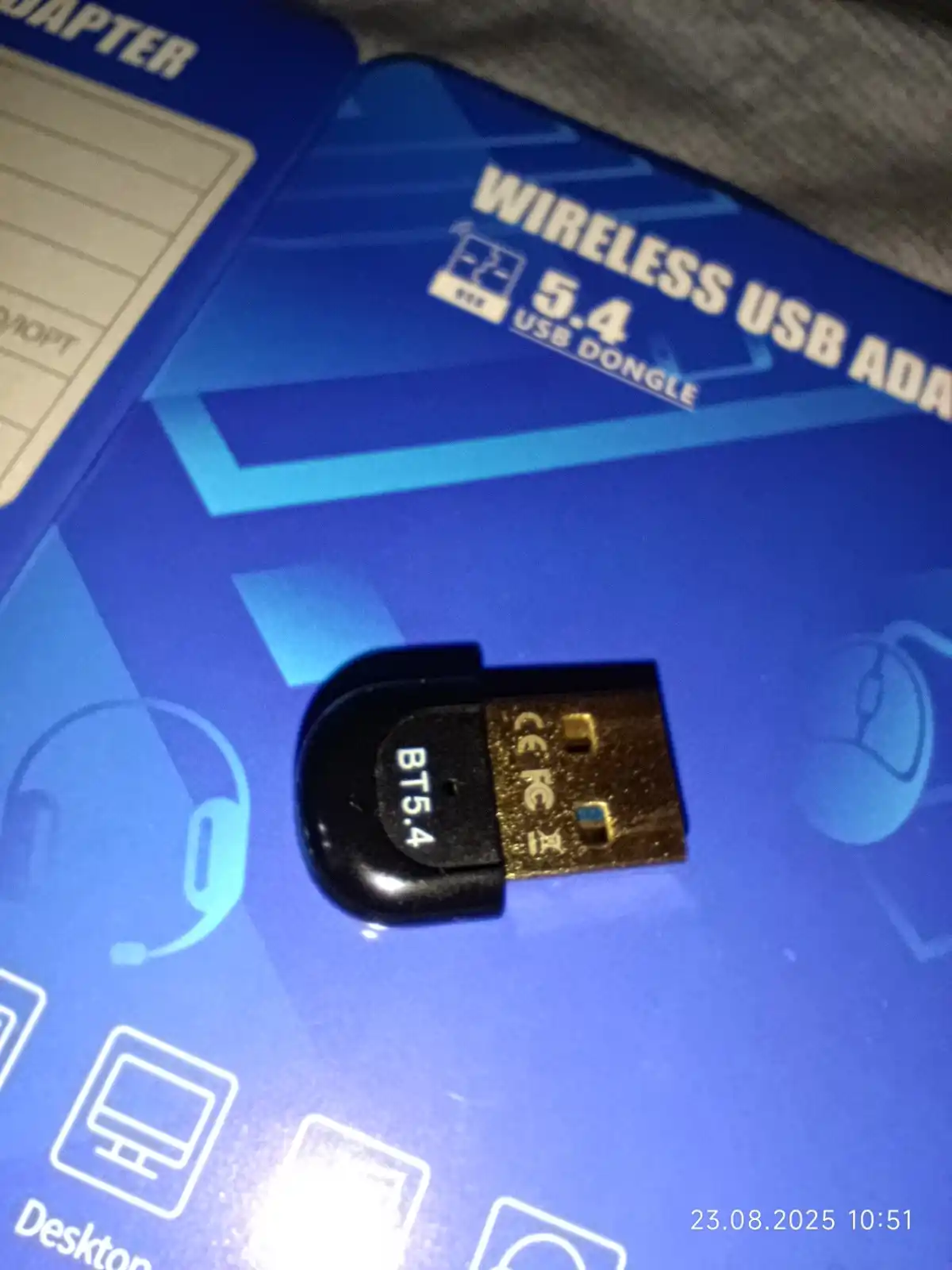 USB Bluetooth 5.4 adapteri, PK uchun