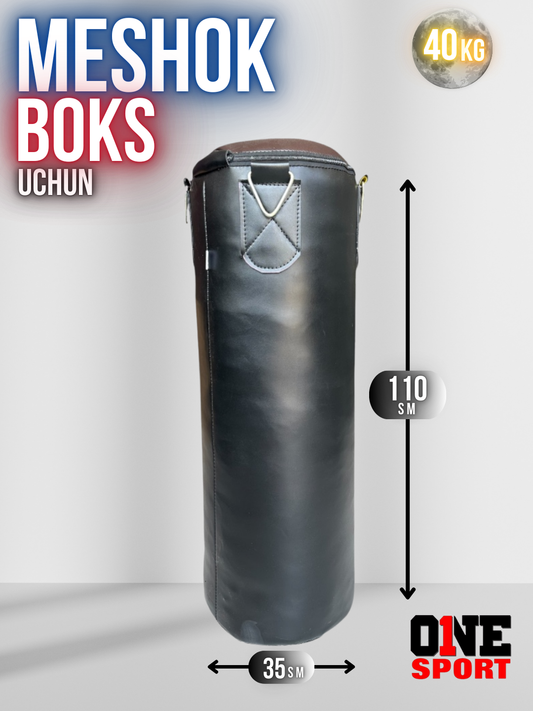 Mashq qilish uchun boks qopi, meshok