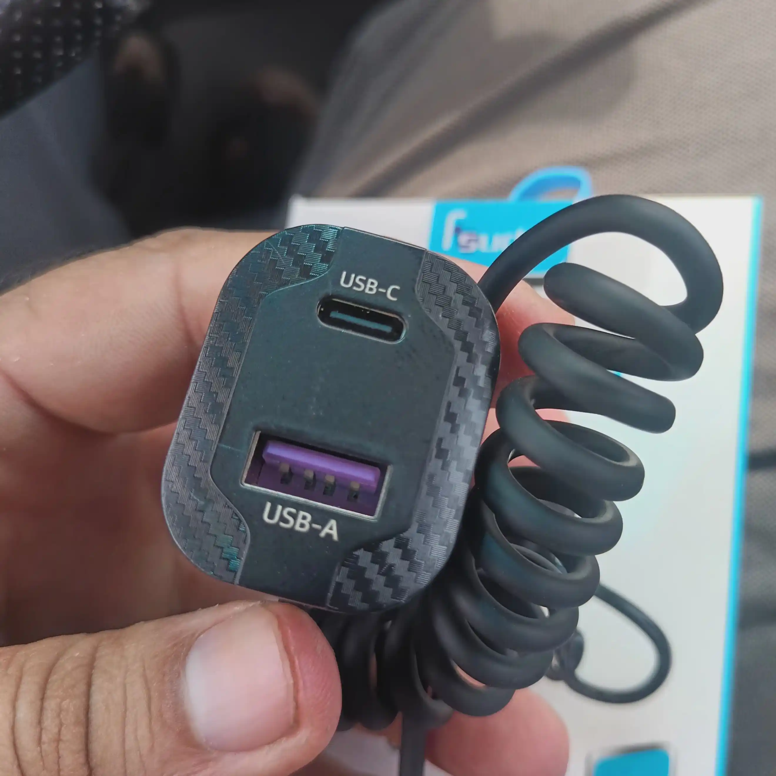 Быстрое зарядное устройство CAR CHARGER PD-3OW универсальное