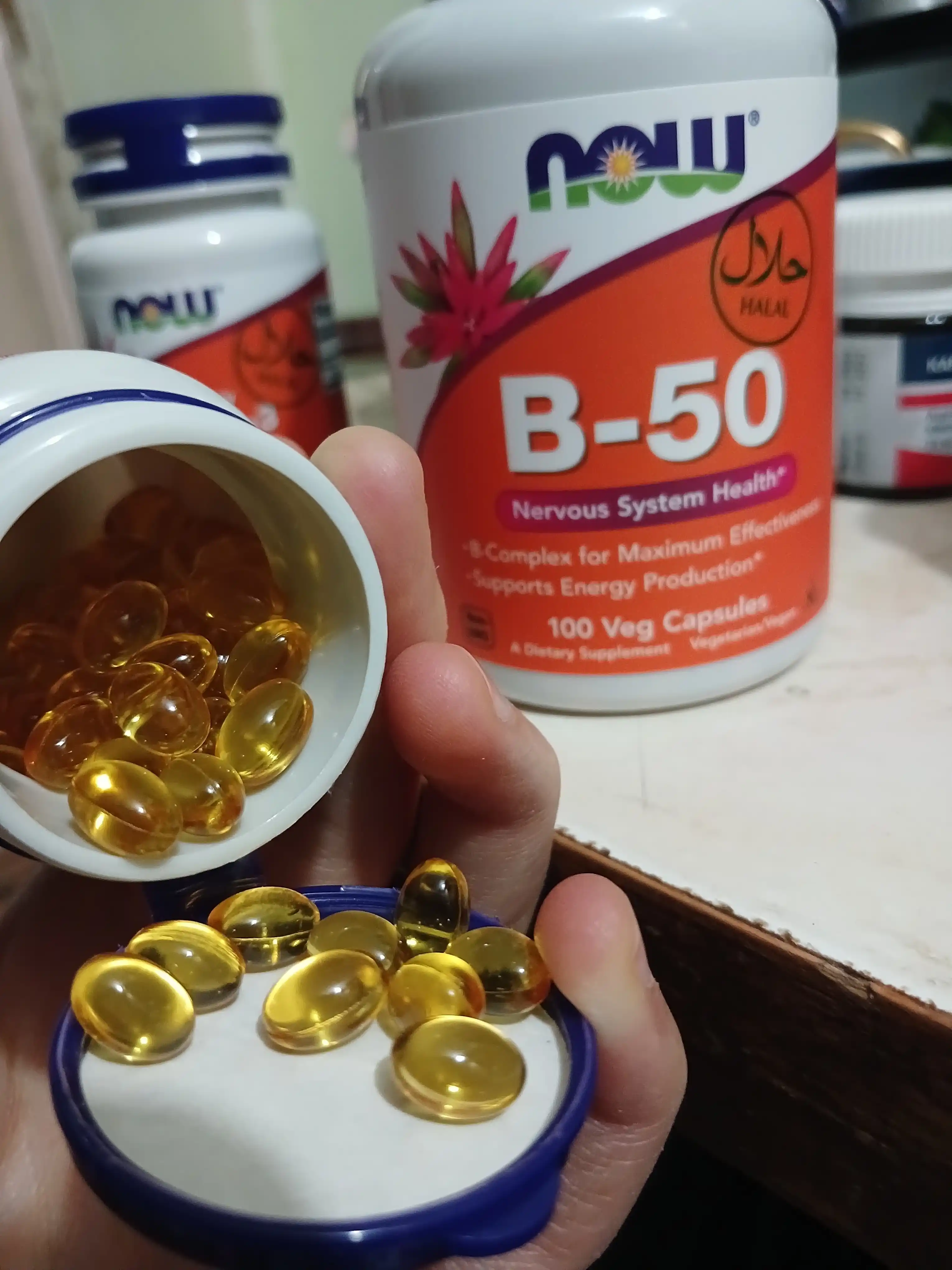 Kapsulalar Now Supplements, Vitamin A 10000 ME va 25000 ME, 100 dona,