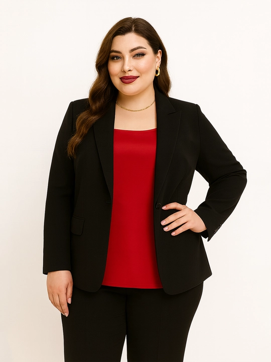 Ayollar uchun ipak mayka, katta o'lchamli, DEGO, 44-S, 62-7XL