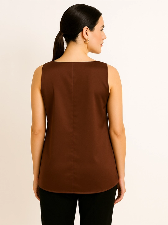 Ayollar uchun ipak mayka, katta o'lchamli, DEGO, 44-S, 62-7XL