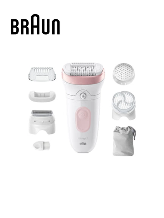 Braun Silk-epil 7 SE7060 nam va quruq epilasyon uchun epilator