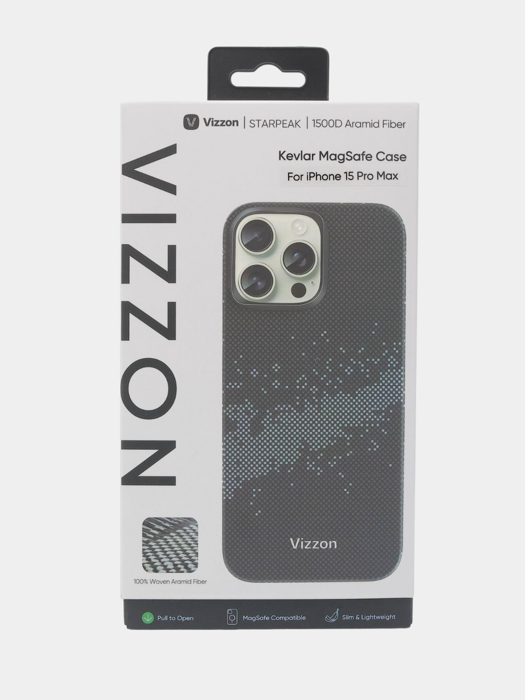 IPhone 16 Pro Max / 16 Pro uchun g'ilof, VIZZON