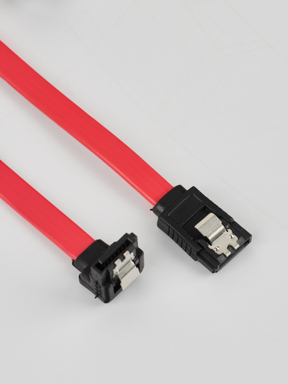 SATA shleyf kabel, 6 Gb/s, SSD, HDD, DVD ni ulash uchun qulf bilan - 