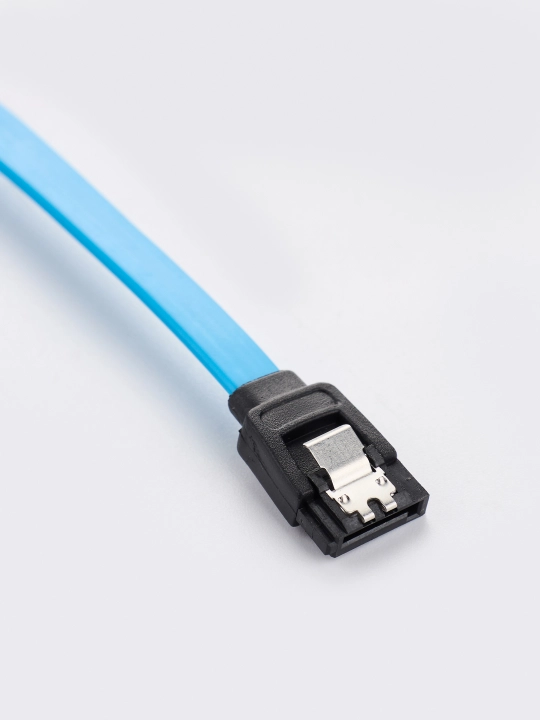 SATA шлейф кабель, 6 Гб/с, с фиксатором для подключения SSD, HDD, DVD