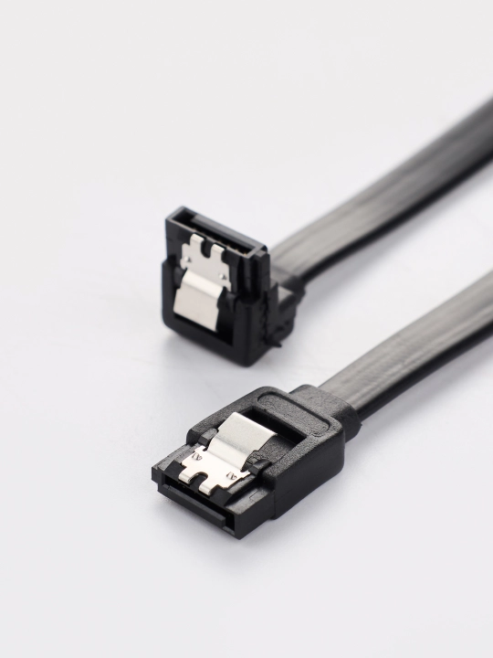SATA шлейф кабель, 6 Гб/с, с фиксатором для подключения SSD, HDD, DVD