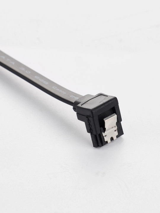 SATA шлейф кабель, 6 Гб/с, с фиксатором для подключения SSD, HDD, DVD