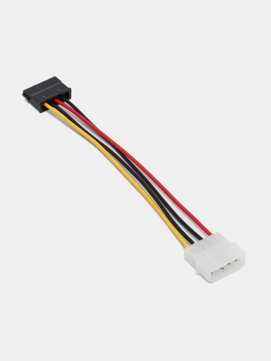 SATA Molex 4-pinli 15-pinli quvvat adapter kabeli, 15 sm
