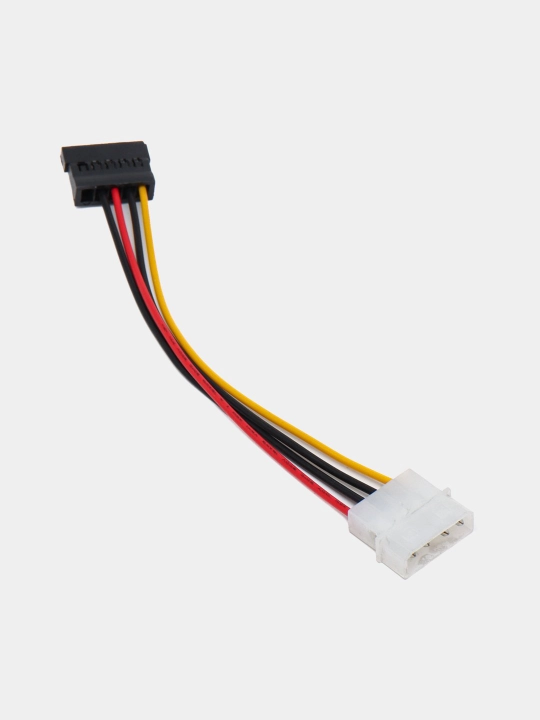 SATA Molex 4-pinli 15-pinli quvvat adapter kabeli, 15 sm