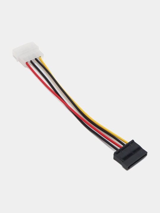 SATA Molex 4-pinli 15-pinli quvvat adapter kabeli, 15 sm