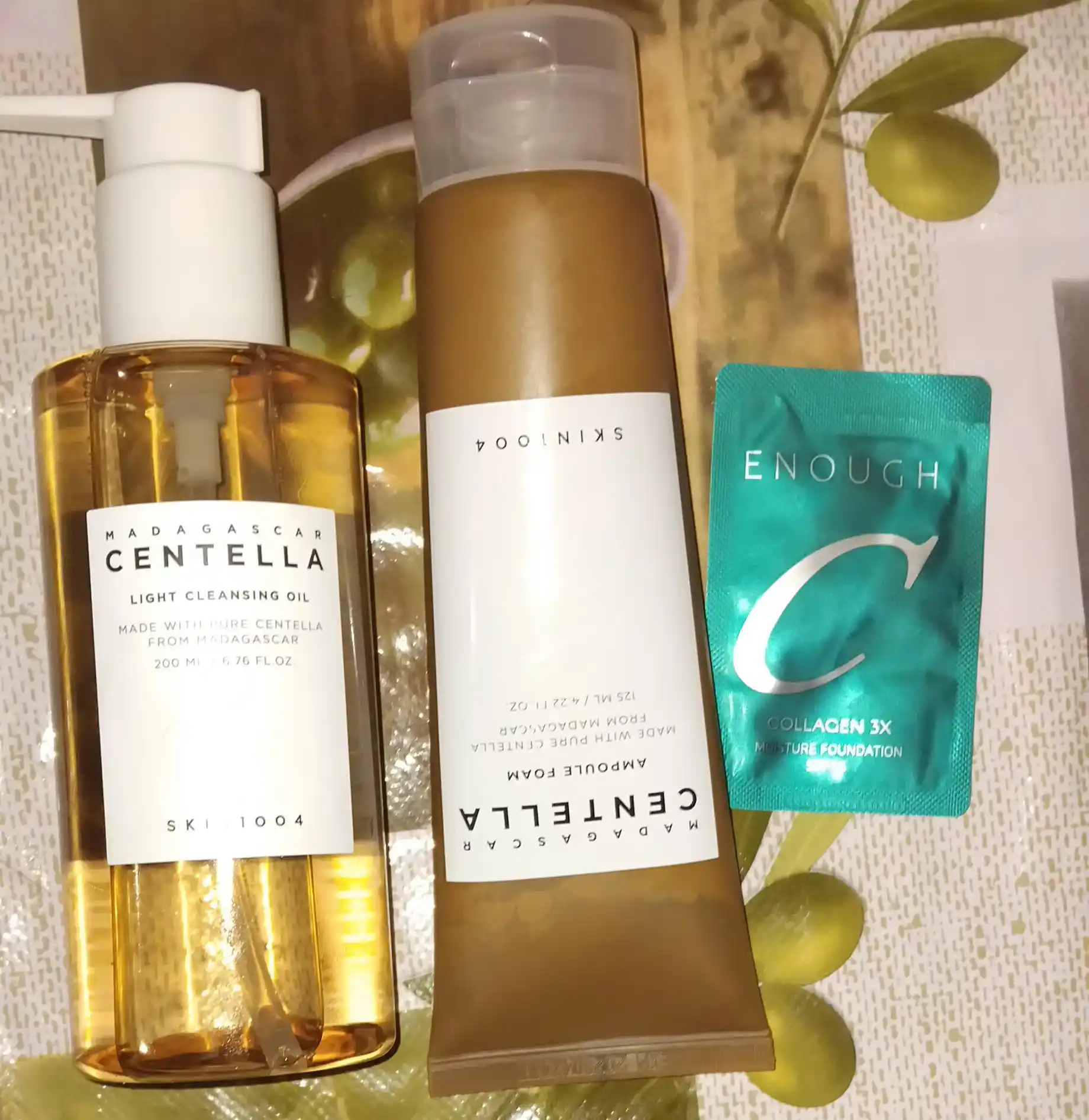 Ikki bosqichli tozalash to'plami, SKIN1004, Madagascar Centella, Double cleansing duo