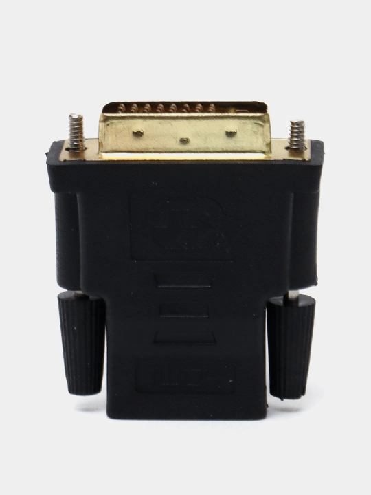 Adapter HDMI F DVI-D 24+1 M HDMI-dan DVI-ga minusli