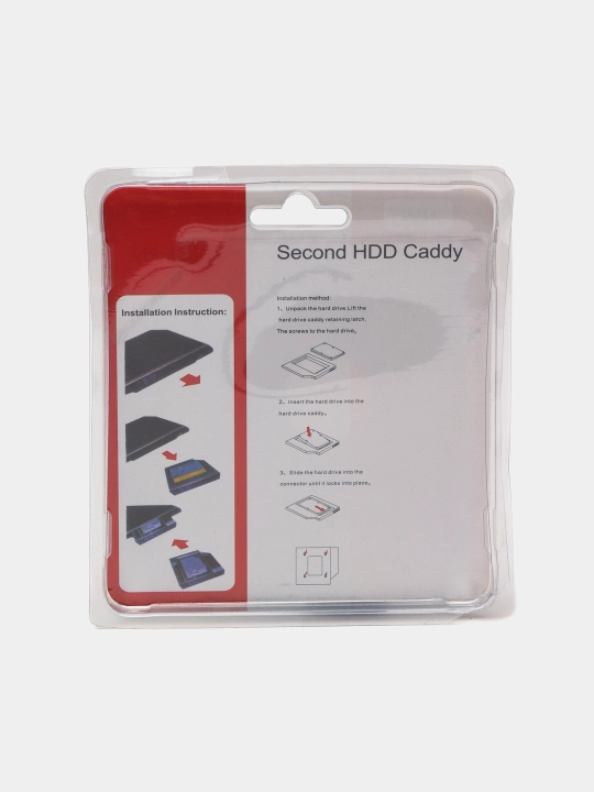 Салазки 12.7 мм и 9.5 мм optibay переходник dvd ssd hdd адаптер вместо дисковода Caddy