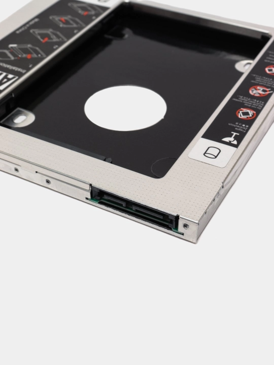 Салазки 12.7 мм и 9.5 мм optibay переходник dvd ssd hdd адаптер вместо дисковода Caddy