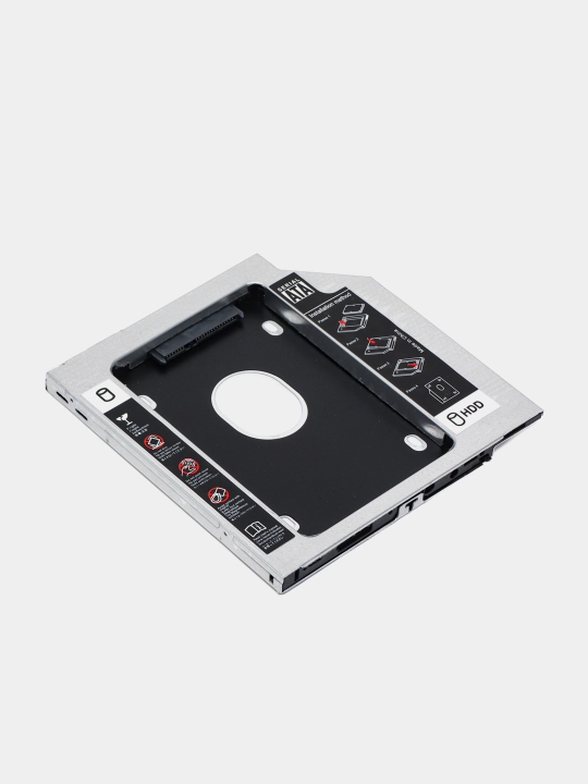 Салазки 12.7 мм и 9.5 мм optibay переходник dvd ssd hdd адаптер вместо дисковода Caddy