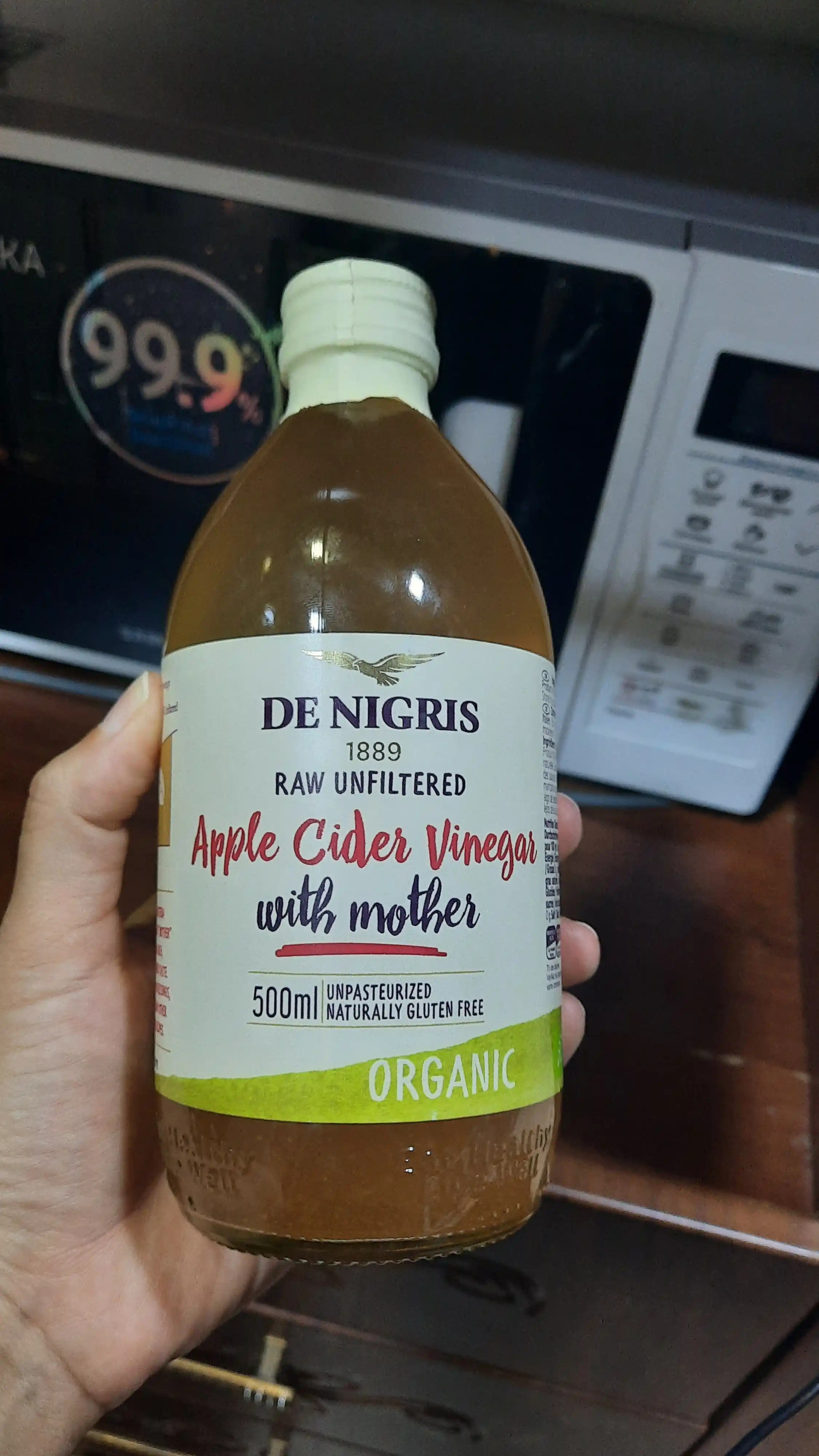 De Nigris olma sirkasi, filtrlanmagan, 500 ml