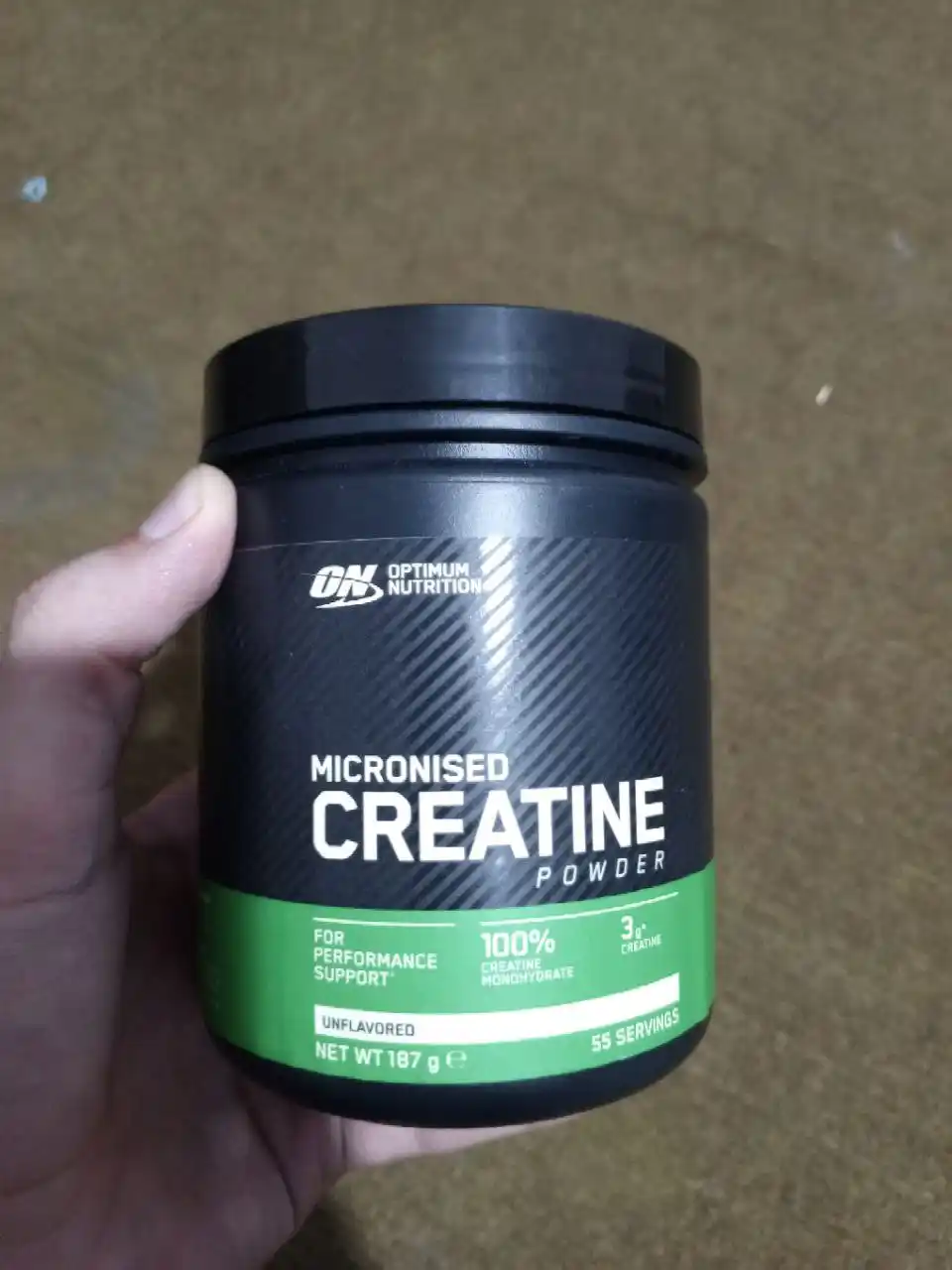 ON Micronized Creatine Powder, 187 g, Креатин моногидрат Европейская версия