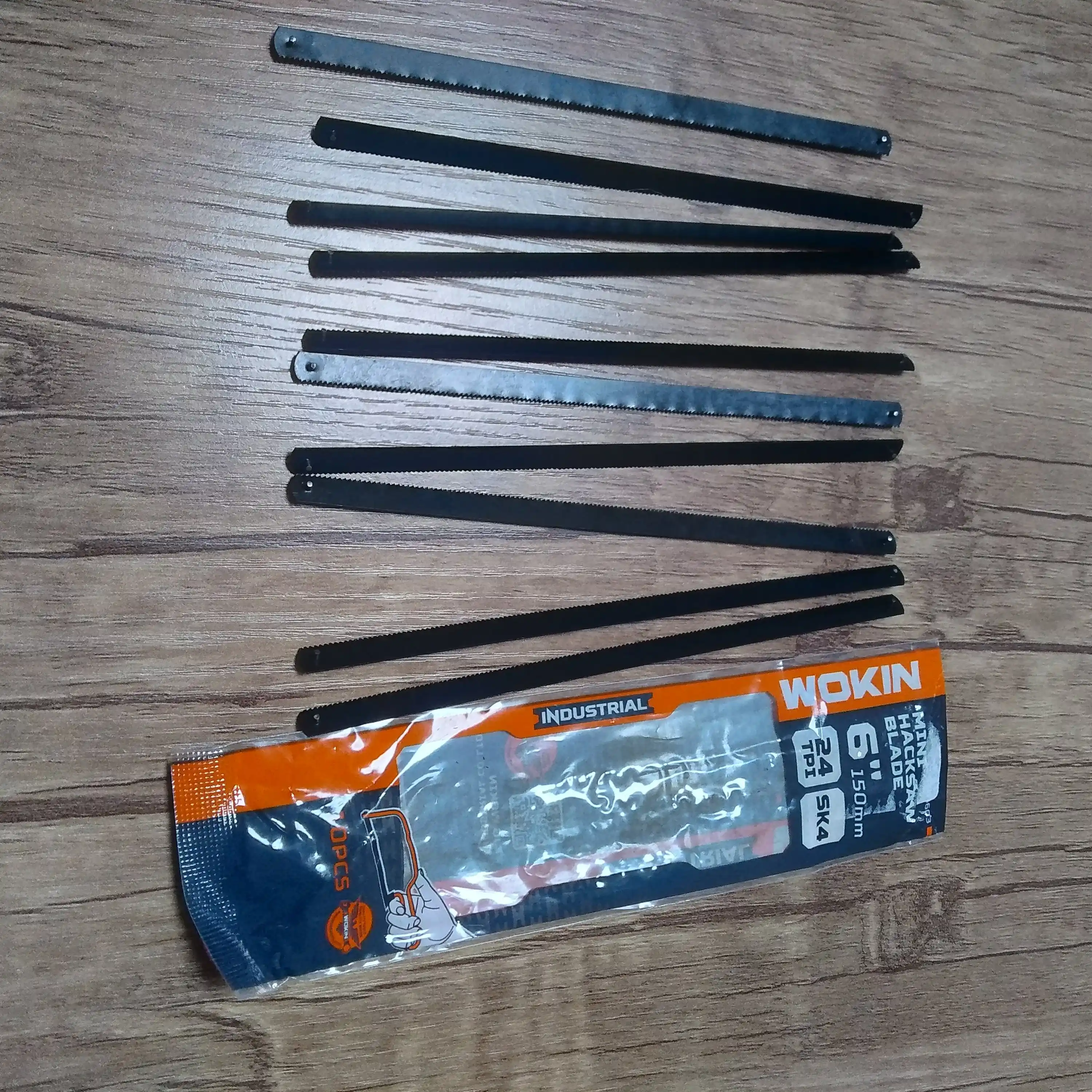 Metall uchun arra pichoqlari, 15 sm WOKIN