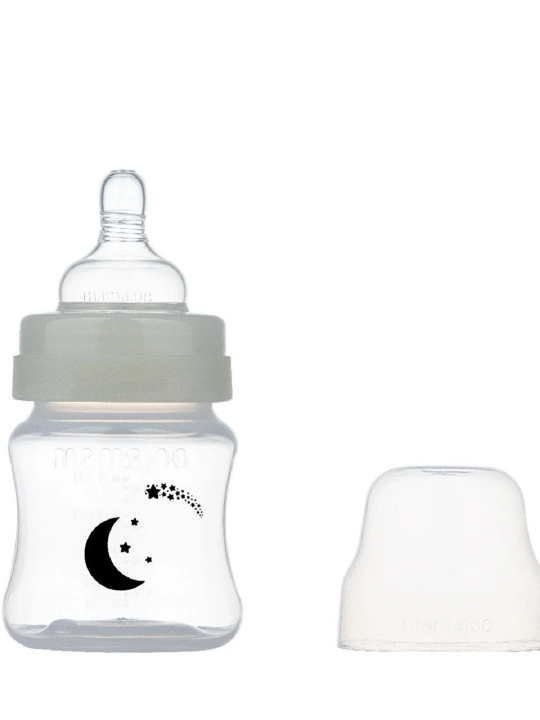 Yangi tug‘ilgan chaqaloqlar uchun 0 MAMAJOO emizish uchun butilka, antikolikol, 160 ml