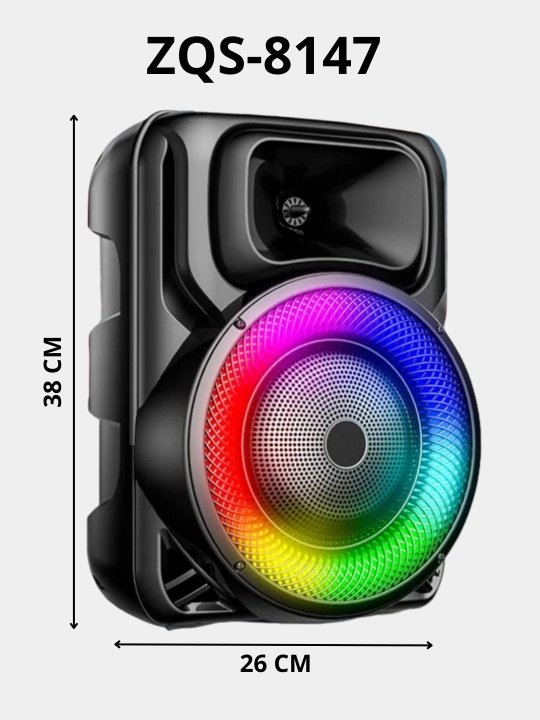 Караоке-колонка с Bluetooth-микрофоном ZQS 10101, 8148, 4239, 908s