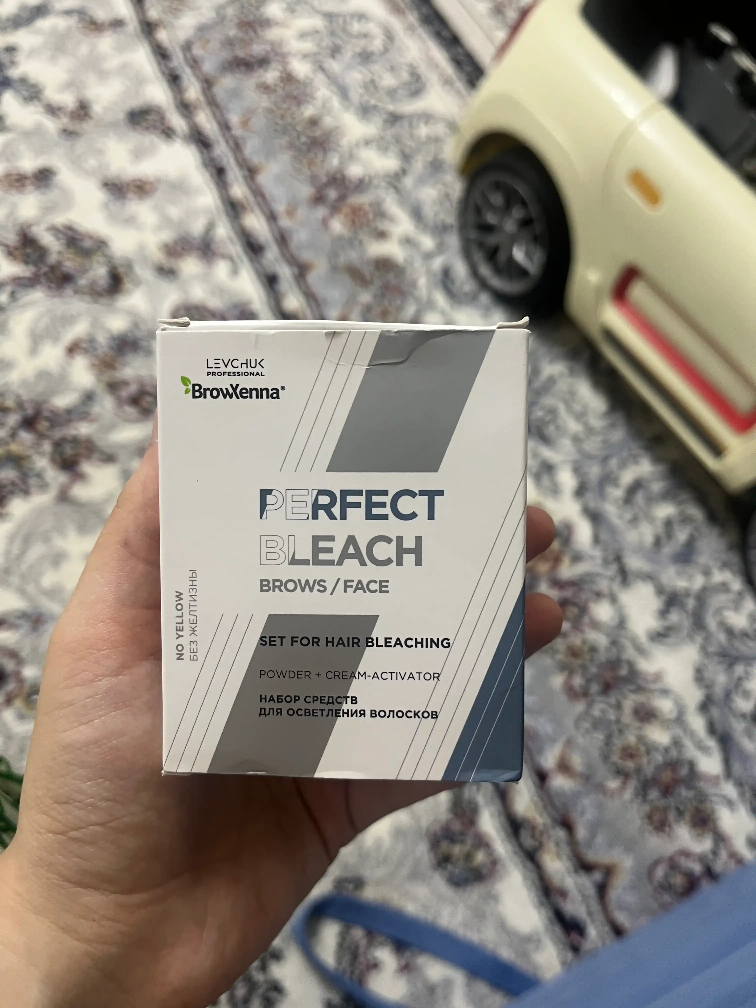 Набор средств для осветления волос BrowXenna Perfect Bleach Lashop
