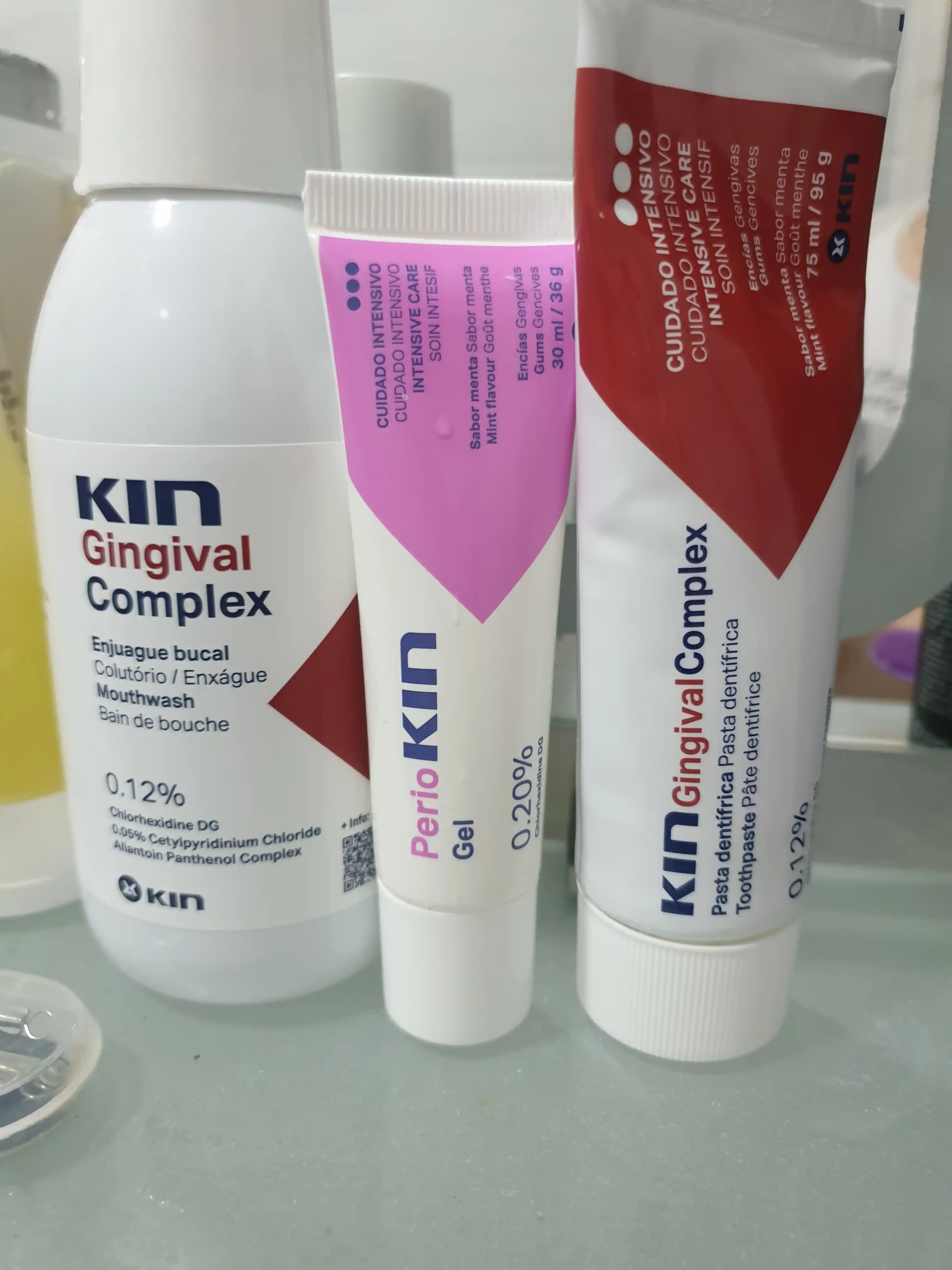 KIN Gingival Complex tish pastasi, milklarni parvarish qilish, xlorheksidin 0.12%, 75 ml