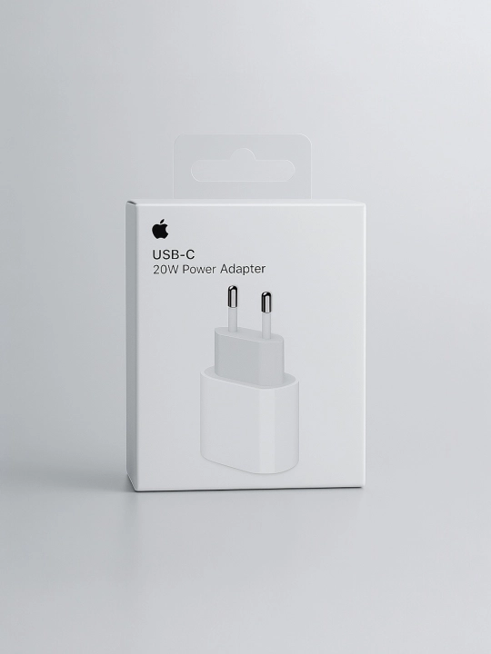 Сетевое зарядное устройство 20W USB-C (2 pin), PD, для iPhone / Android