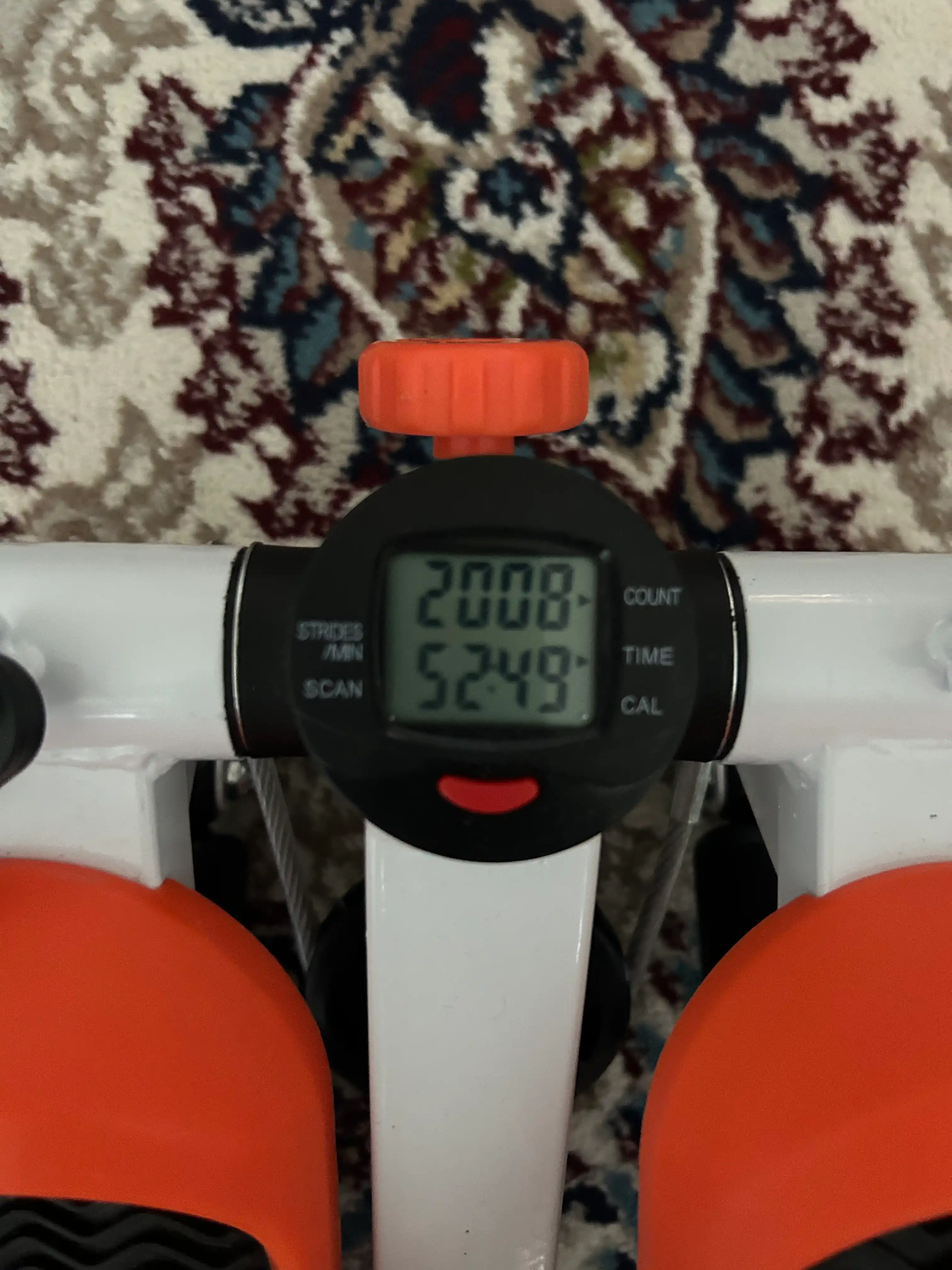Mini stepper – oyoq uchun fitnes trenajyori, 120 kg gacha bo‘lgan og‘irlik uchun