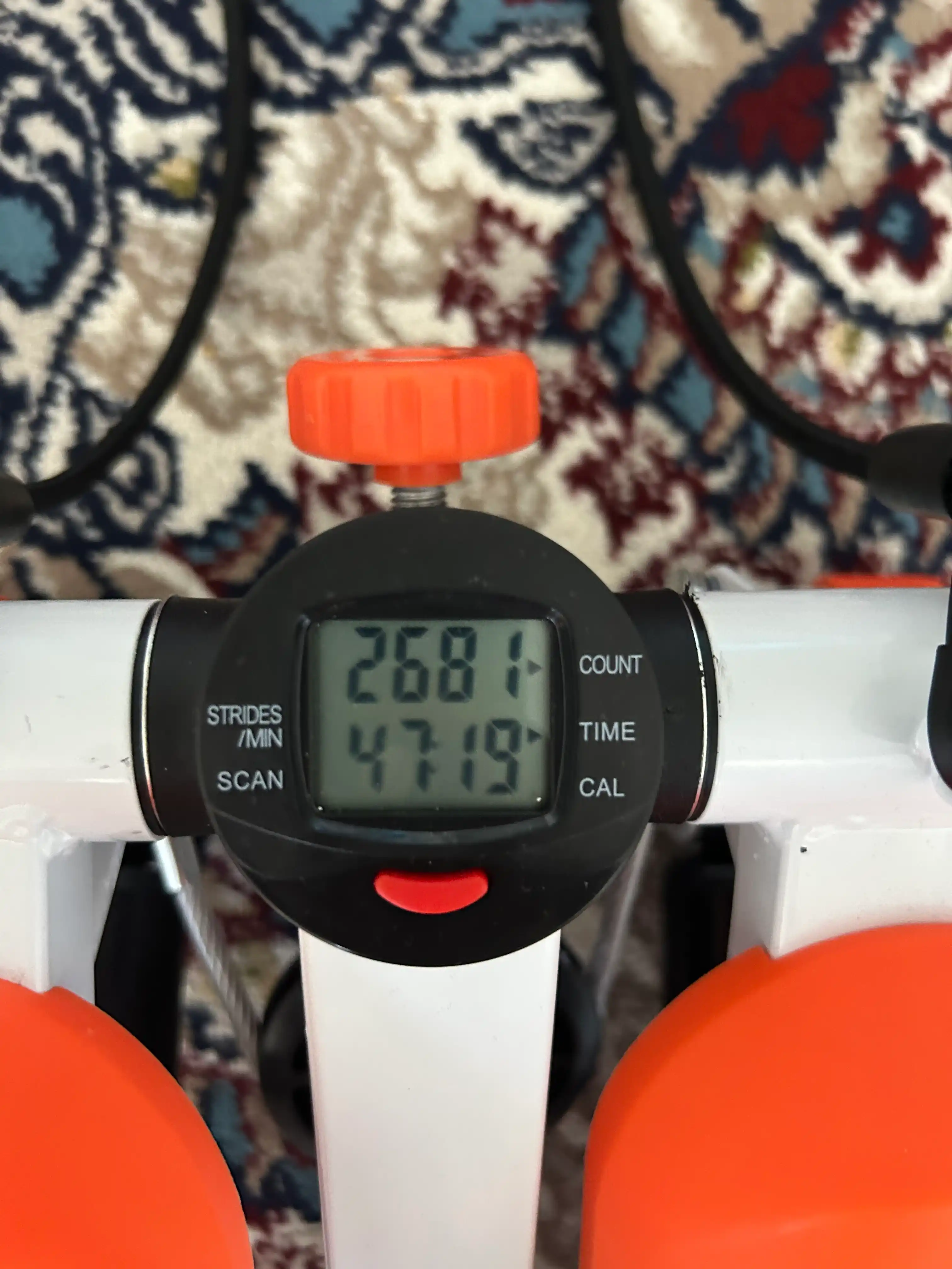 Mini stepper – oyoq uchun fitnes trenajyori, 120 kg gacha bo‘lgan og‘irlik uchun
