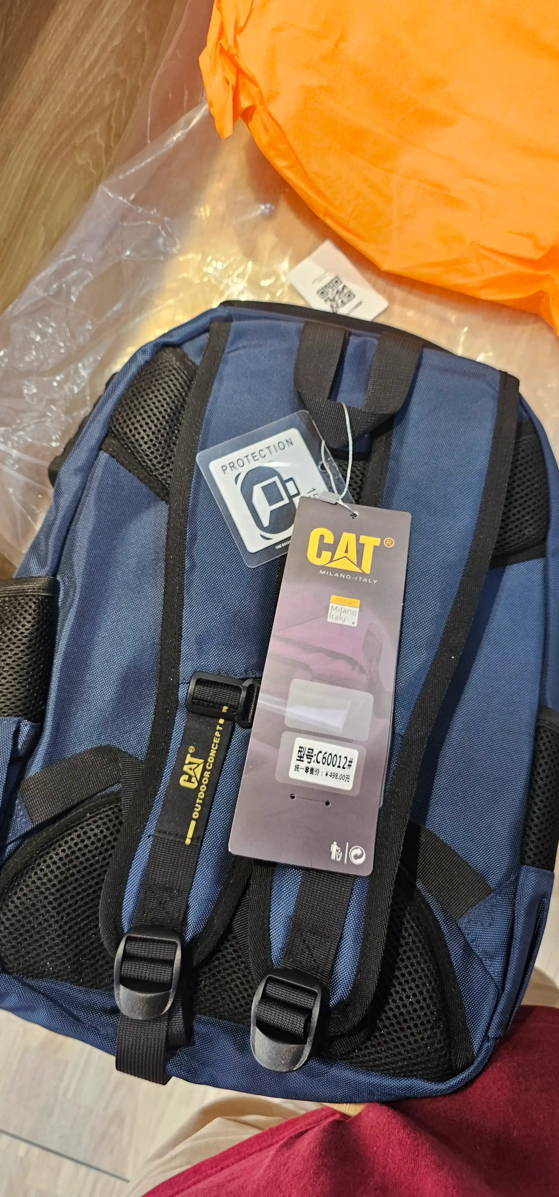 Caterpillar CAT C5006# maktab erkaklar ryukzagi, 30 × 38 × 12 sm, shahar, hajmi 20 litr