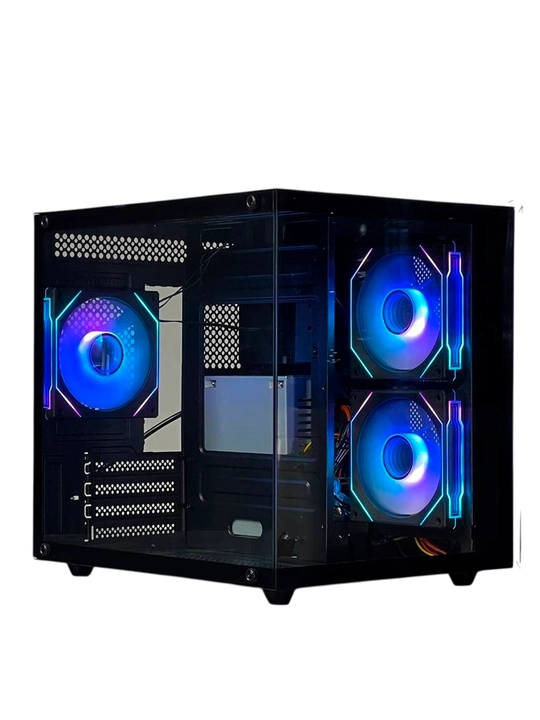 Системный блок Aquarium case | i7-2600 | RX580 8GB | 16GB DDR3 | SSD 512GB | 750W