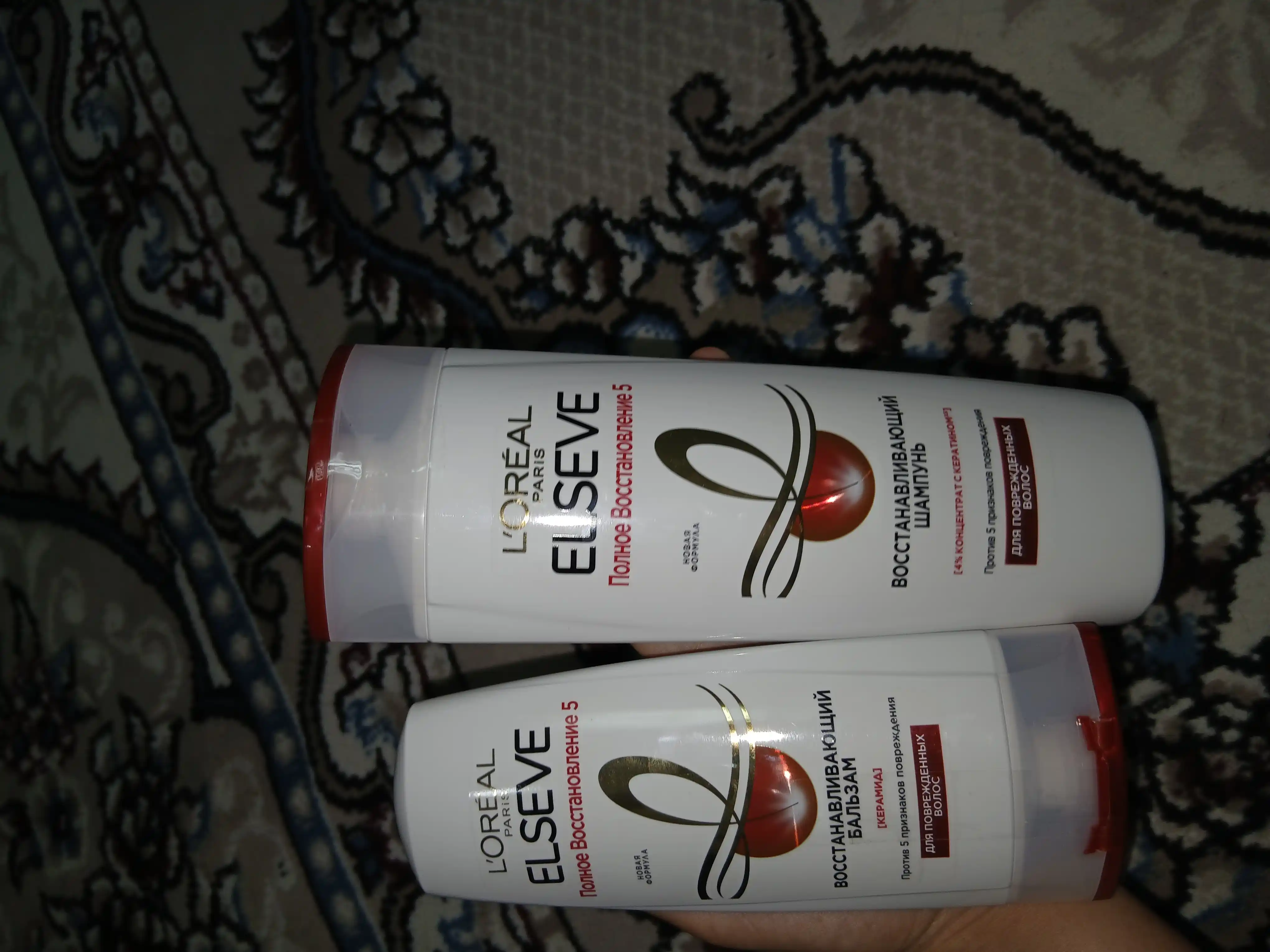 L’Oréal Paris Elseve Shikastlangan sochlar uchun "To‘liq tiklanish 5" shampuni, 400 ml