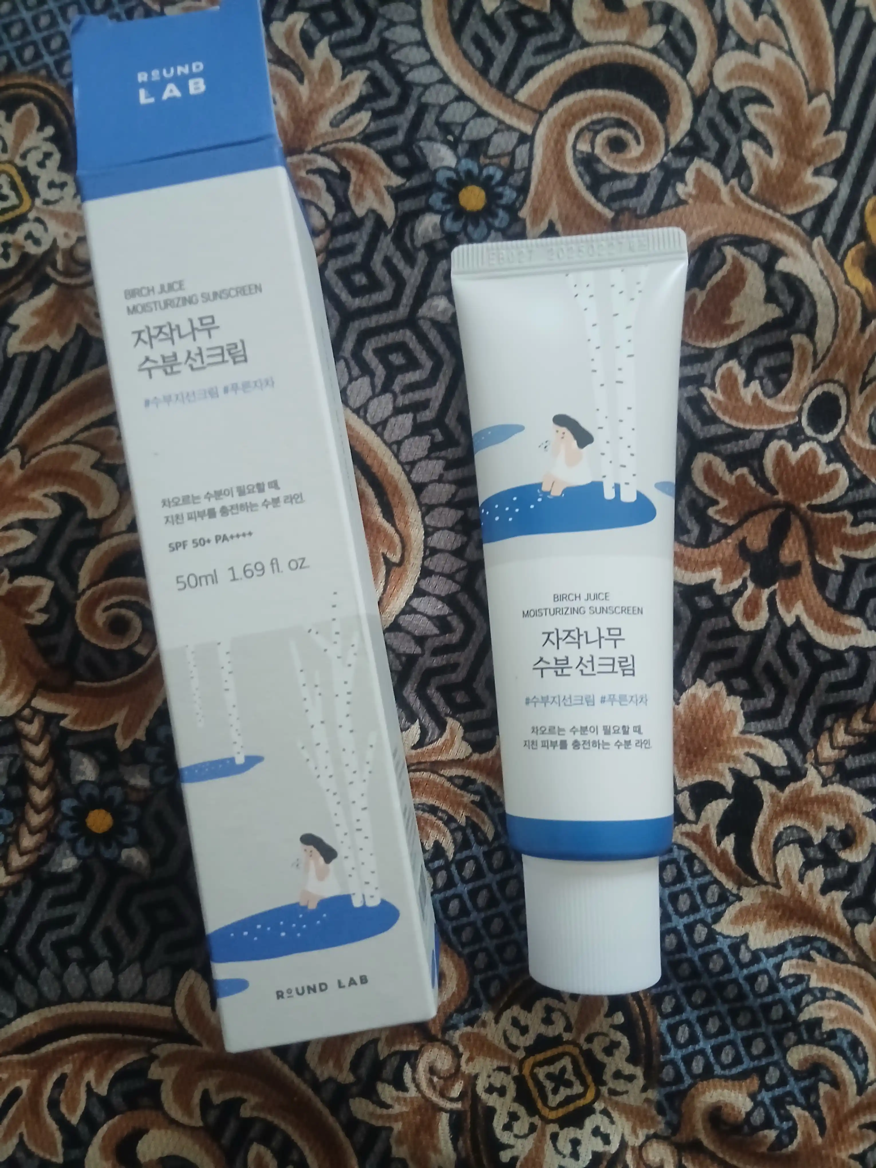 Quyoshdan himoyalovchi krem Round Lab, spf Round Lab, Birch Juice Sunscreen
