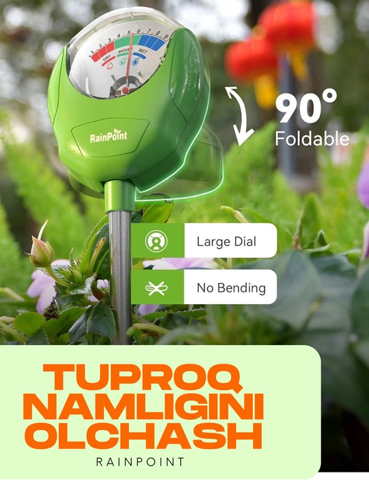 Tuproq namligini o‘lchagich – RainPoint