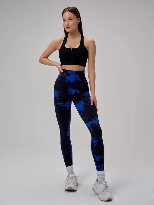 Ayollar uchun "push-up" effektli sport legginslari, bel qismi baland fitnes legginslari