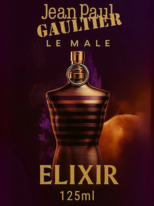 Elixir atir, erkaklar uchun atir, Jean Paul Gaultier Elixir 10 ml, 125 ml