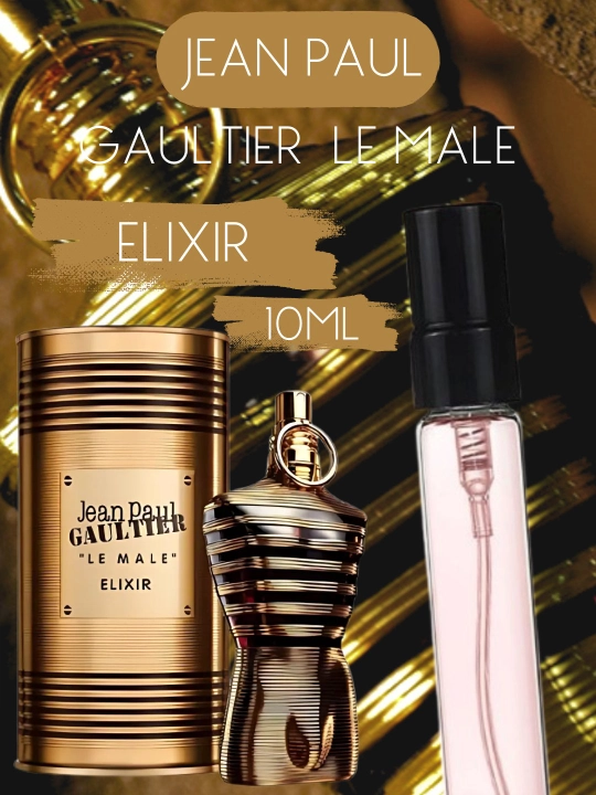 Elixir atir, erkaklar uchun atir, Jean Paul Gaultier Elixir 10 ml, 125 ml - 