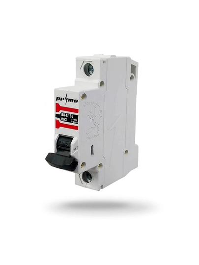 Avtomatik o‘chirgich VA 47-63 PRIME, 1P, C-tip, 4.5 kA, 0.5 A–63 A, modul avtomat - 