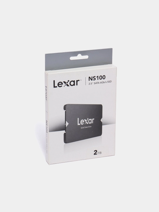 Твердый накопитель SSD Lexar NS100 SATA III 6 Gb/s, 2.5", 128ГБ, 256ГБ, 512ГБ, 1ТБ, 2ТБ