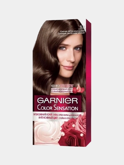 Soch bo‘yog‘i COLOR SENSATION ton 5.0 Yorqin och jigarrang - 