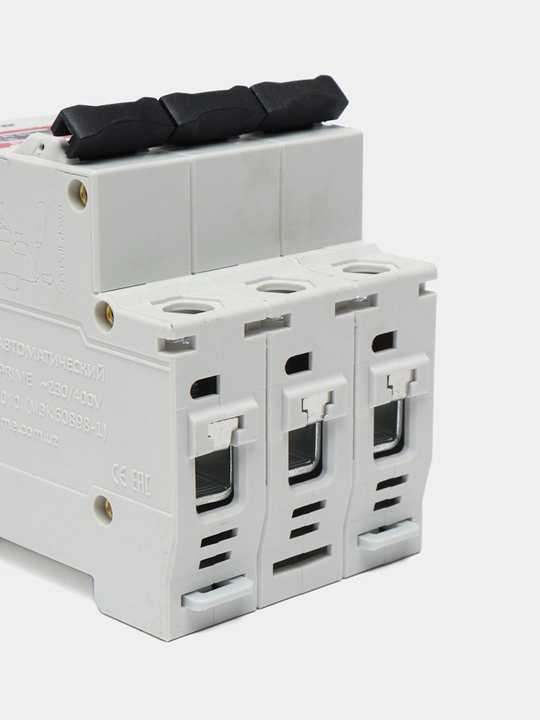 Avtomatik o‘chirgich ВА 47-100 PRIME, 3P, C-tip, 10kA, 16A–125A, modul avtomat