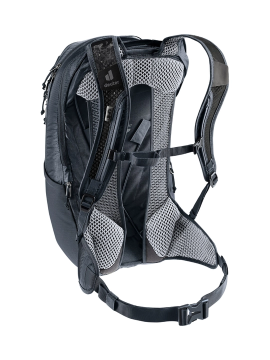 Deuter Race Air 14+3 ryukzagi, qora, 14+3 litrli veloryukzak
