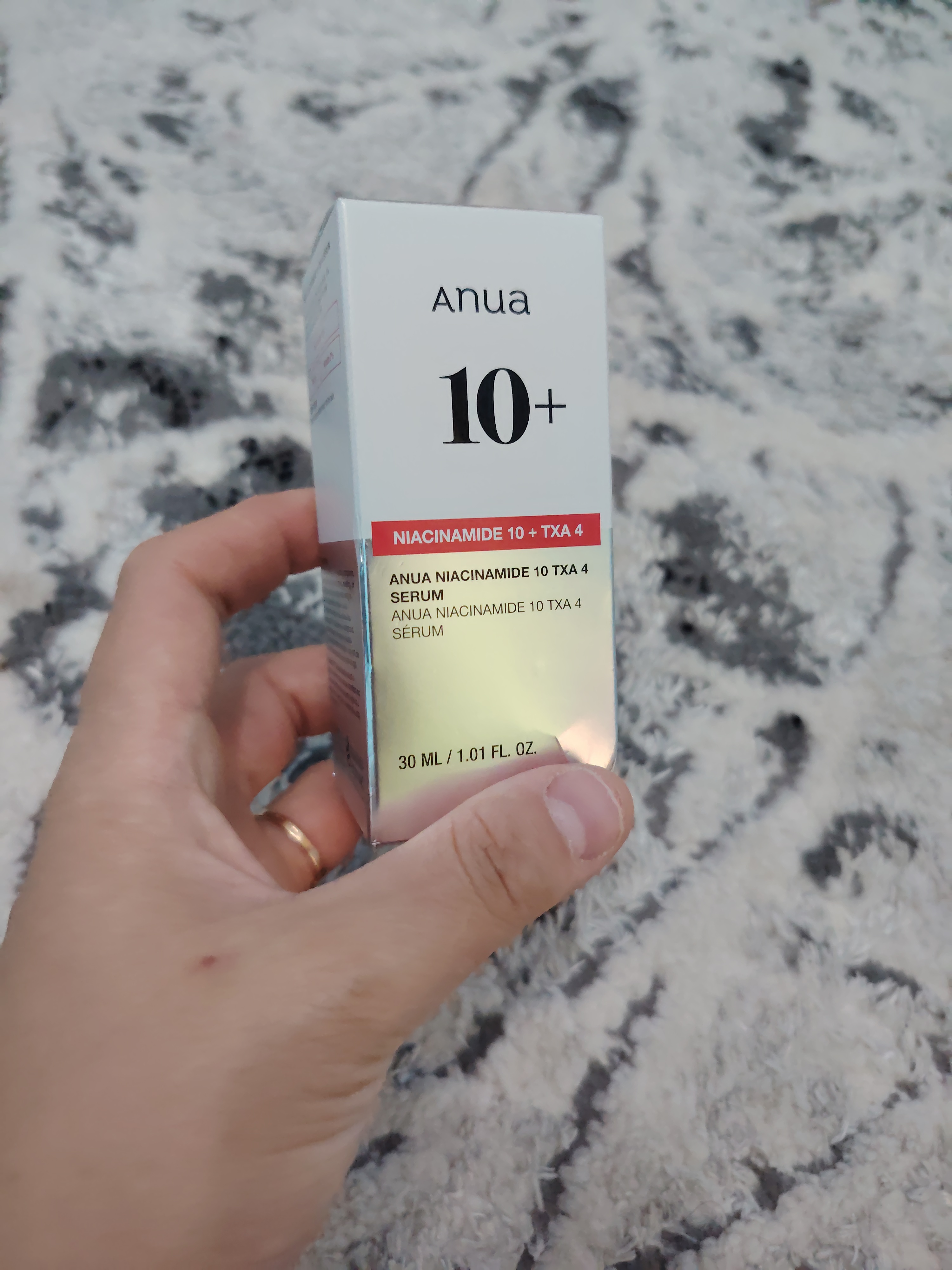 Traneksam kislotali tiniqlashtiruvchi zardob Anua Niacinamide 10% + TXA 4% Serum