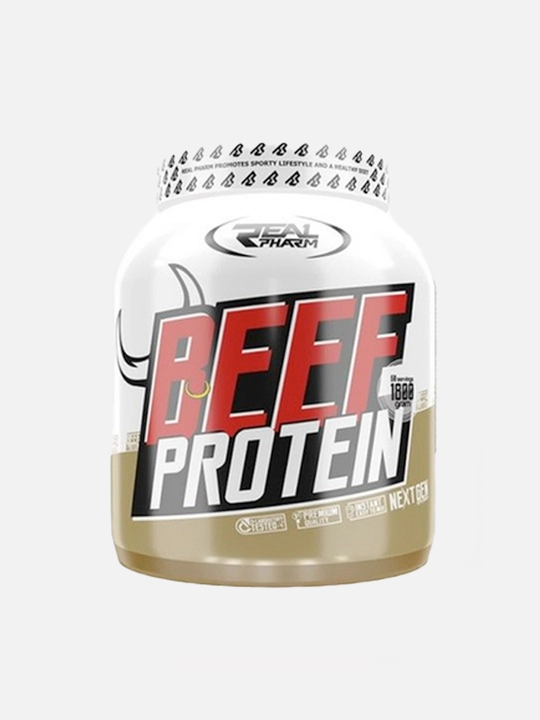 Real Farm Beef Whey, 1800 г, гидролизат говяжьего белка, для наращивания мышц