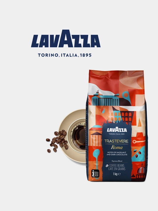 Lavazza Trastevere donli qahvasi, 1 kg * *