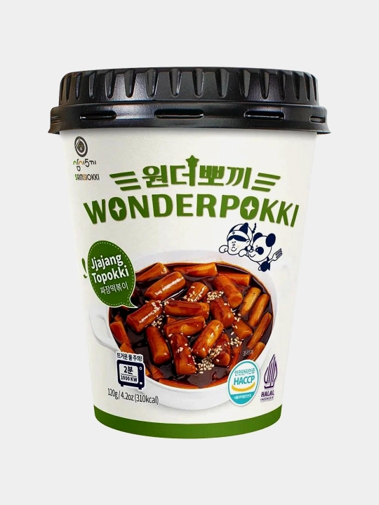 Wonderpokki Jjajang (Cup) tokpokki — 120 g * - 