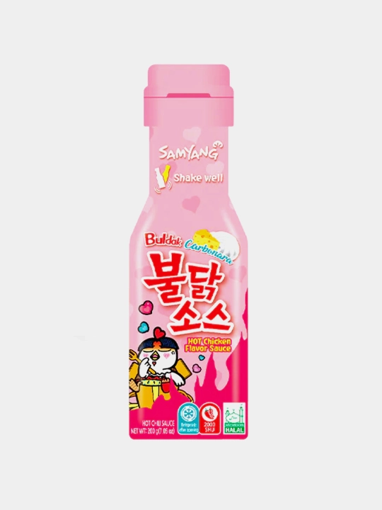 Samyang Buldak "Hot Chicken Flavor-Carbo" achchiq karbona sousi, 200 g * - 