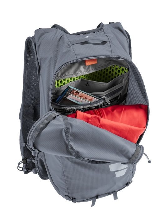 Deuter Ascender 13 ryukzagi, qora, sport uchun 13 litrli ryukzak
