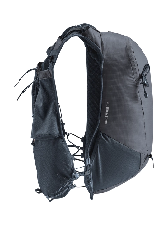 Deuter Ascender 13 ryukzagi, qora, sport uchun 13 litrli ryukzak